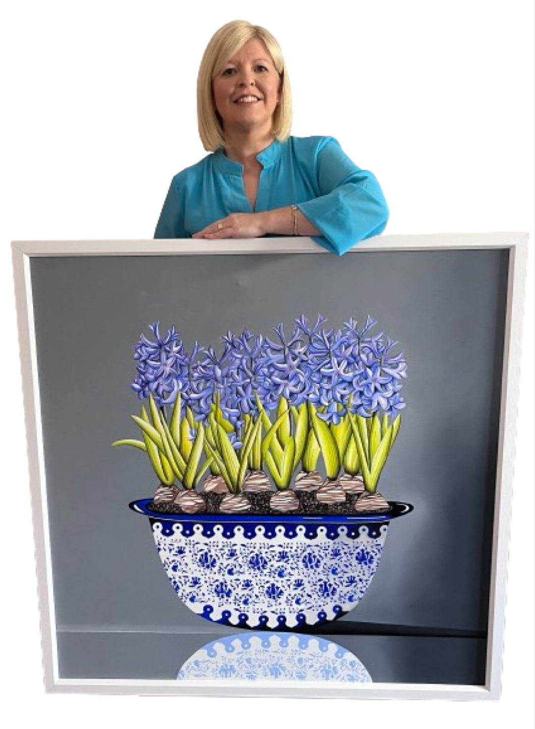 Hyacinths in Blue