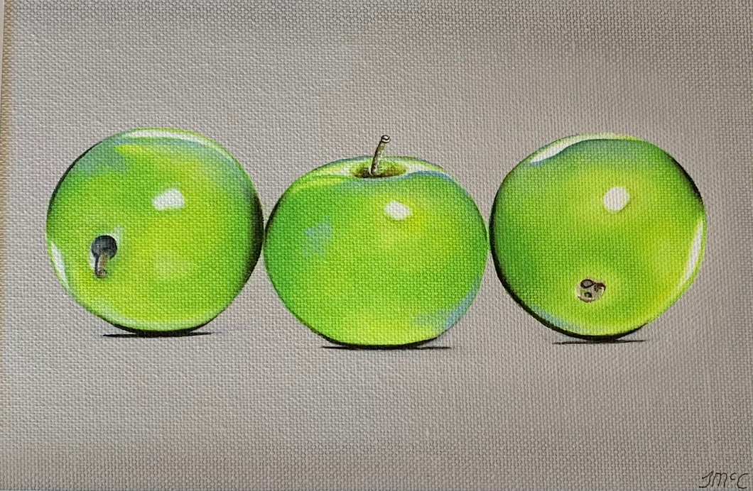 3 Green Apples